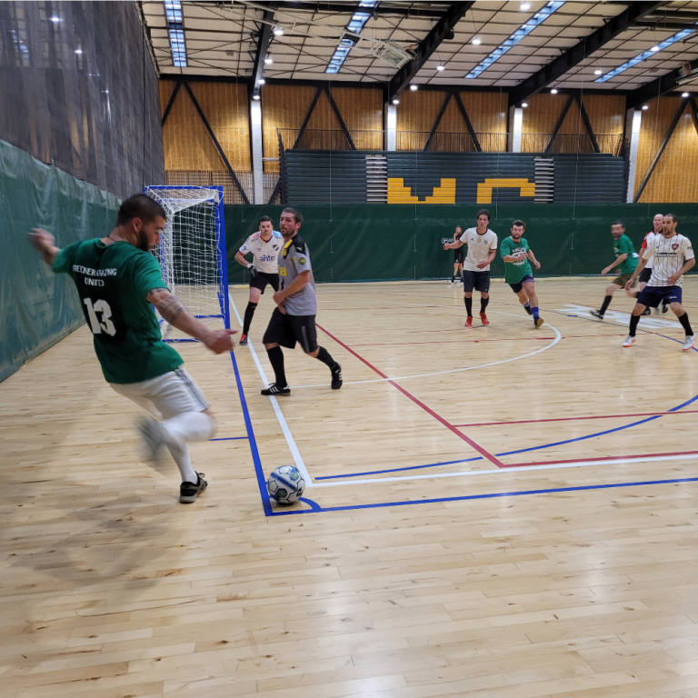 Men's Premier Futsal played on Monday nights. </br>Registrations are Open